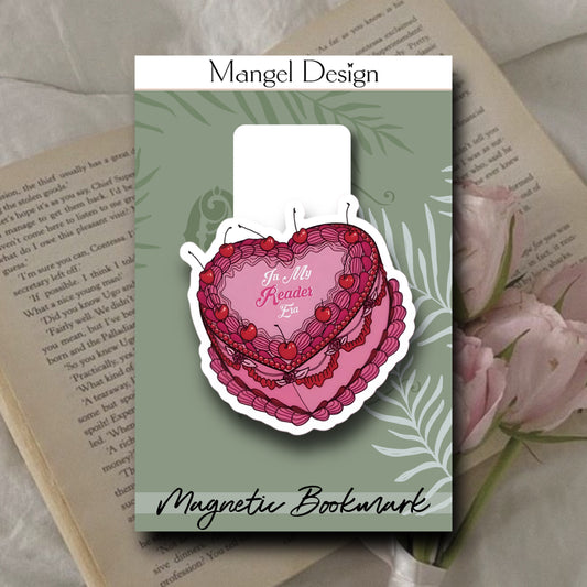 Cherry Cake Reading Era Magnetic Bookmark