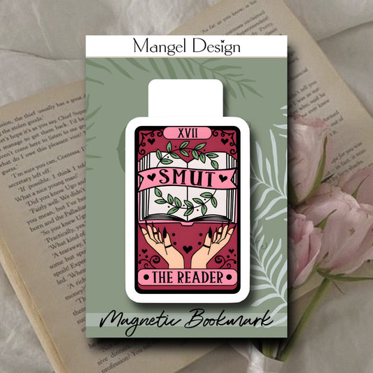 Tarot The Reader Red Magnetic Bookmark