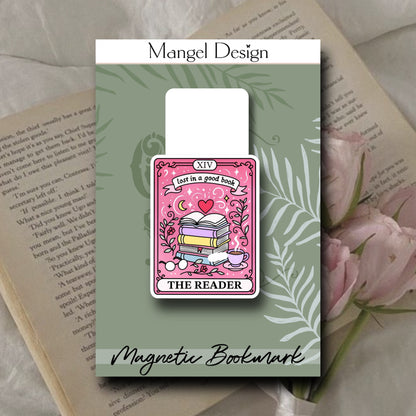 Tarot Lost In A Good Book Magnetic Bookmark