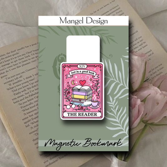 Tarot Lost In A Good Book Magnetic Bookmark