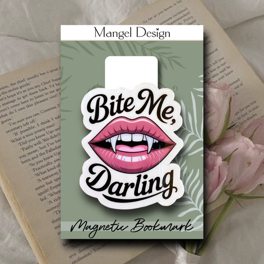 Bite Me Magnetic Bookmark