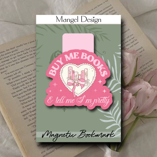 Buy Me Books Magnetic Bookmark