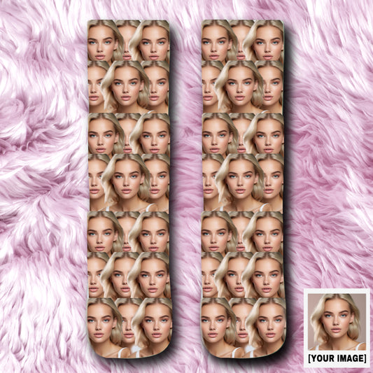 Lover Custom All Print Face Socks