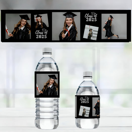 Custom Grad Water Labels