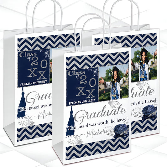 Custom Grad Paper Bags