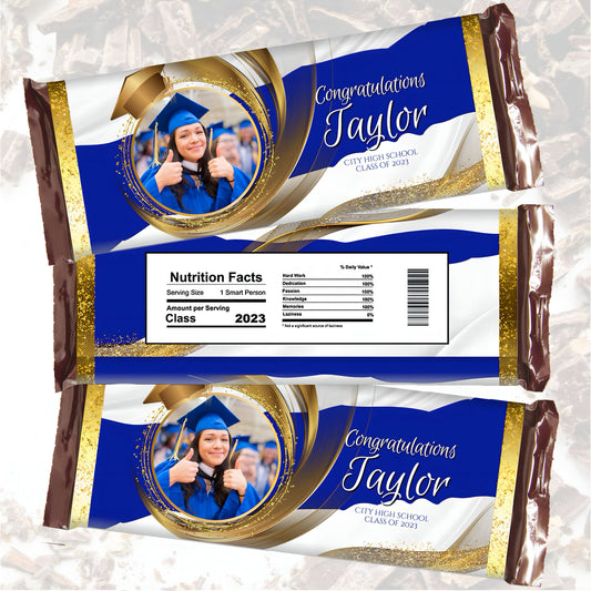 Custom Grad Hershey Bars