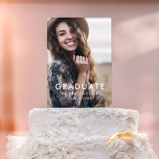 Custom Grad Cake Topper