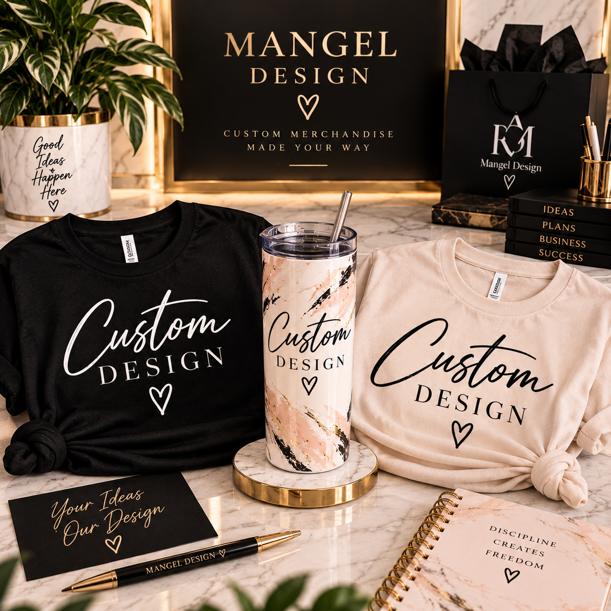 Matching Duo - 2 Shirt + 1 Tumbler