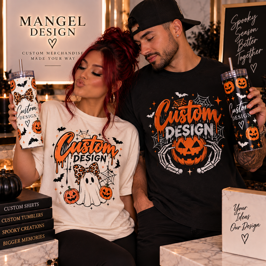 Halloween Duo — 2 Shirts + 2 Tumblers