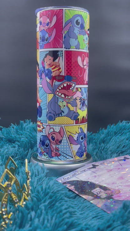 Stitch Comic Tumbler